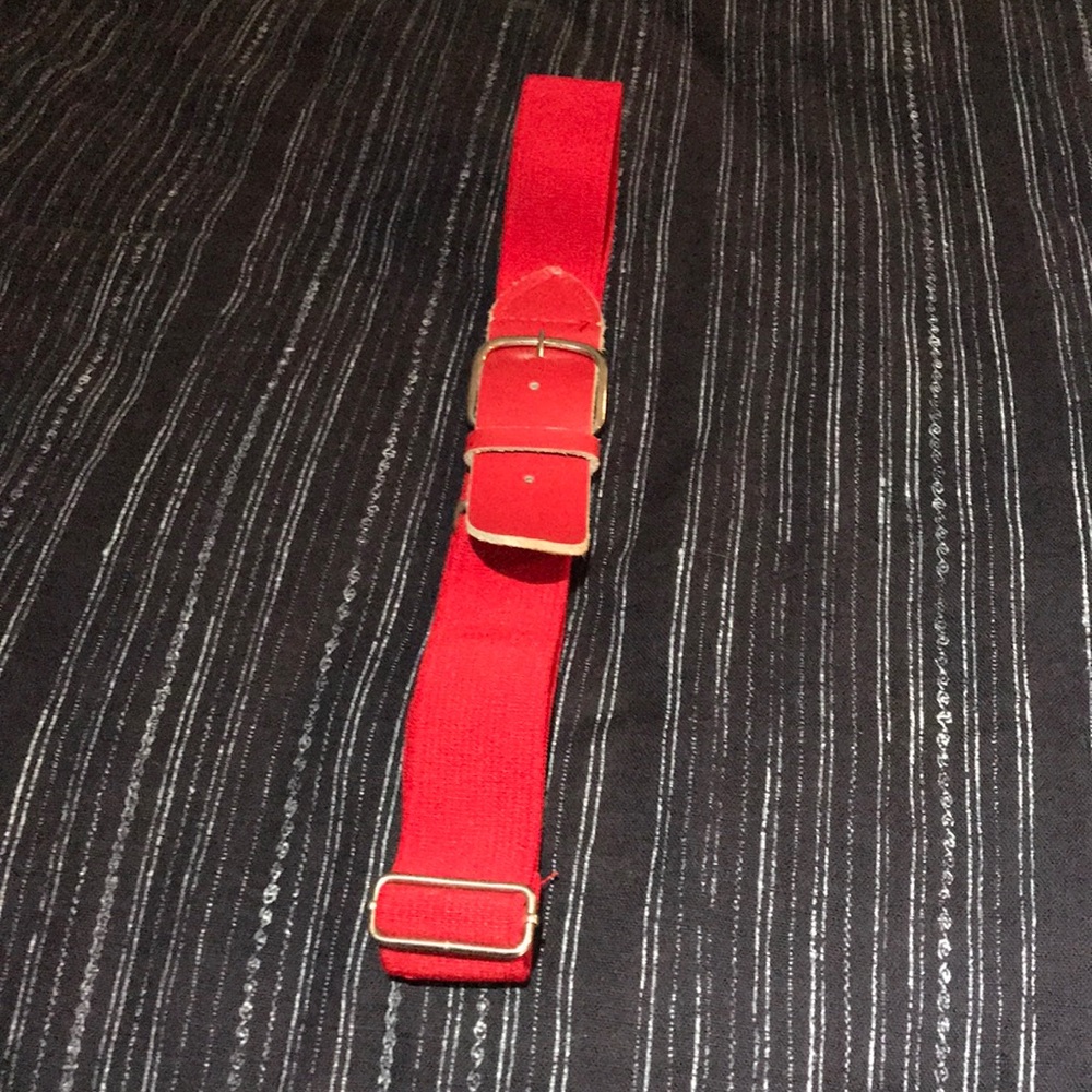 Men’s baseball pants belt